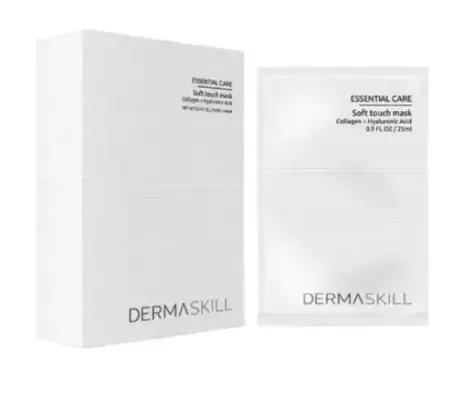 DERMASKILL ТКАНЕВАЯ МАСКА С КОЛЛАГЕНОМ И ГИАЛУРОНОВОЙ КИСЛОТОЙ / SOFT TOUCH MASK 25мл x 5од.