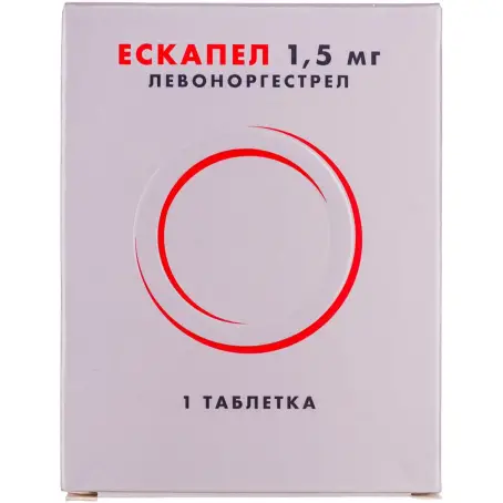 Эскапел таблетки 1,5 мг блистер №1