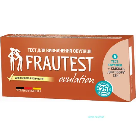 ТЕСТ ДЛЯ О ОВУЛЯЦИИ FRAUTEST N5