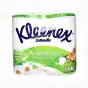 БУМАГА ТУАЛЕТНАЯ Kleenex Белая с аром. Ромашки 4*10 (Kimberly-Clark/037307)