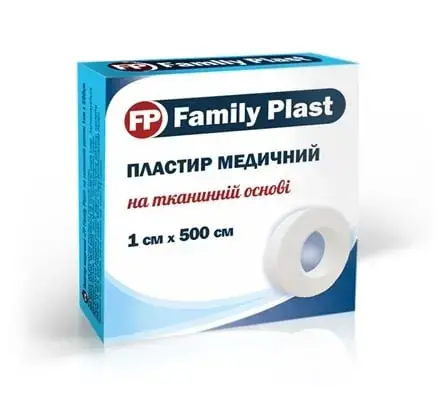 ПЛАСТ. FAMILY PLAST 1 х 500 см ткан. белый