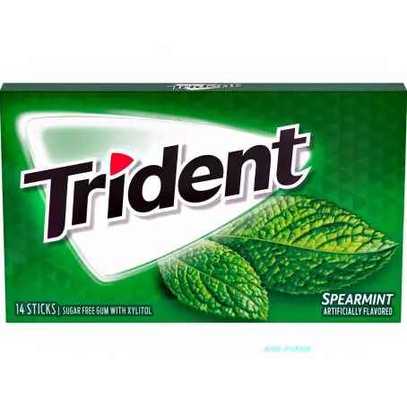 Жев. резинка TRIDENT spearmint