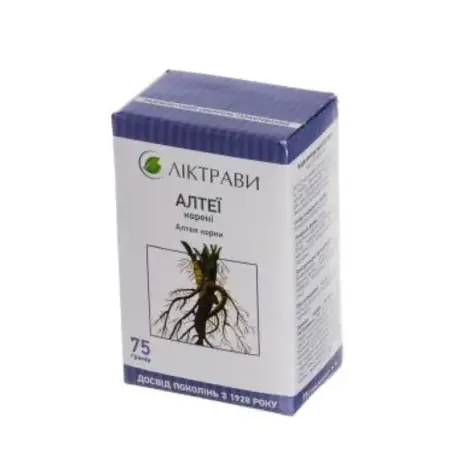 Алтеї корені по 75 г у пач. з внут. пак.