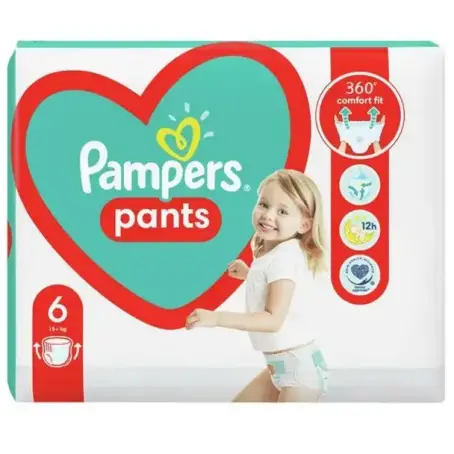   Подгузники-трусики Pampers Pants Extra Large,14-19 кг, 44 шт