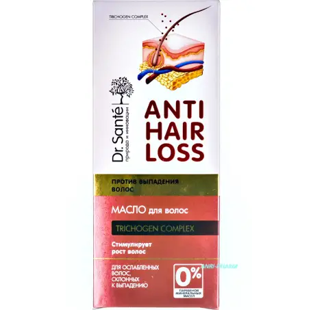 МАСЛО ДЛЯ ВОЛОС DR.SANTE Anti Hair Loss 100 мл