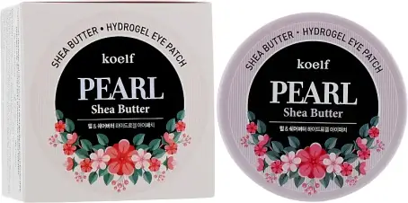 ПАТЧИ ГИДРОГЕЛЕВЫЕ ДЛЯ ГЛАЗ С ЖЕМЧУГОМ Koelf Pearl & Shea Butter Eye Patch №60