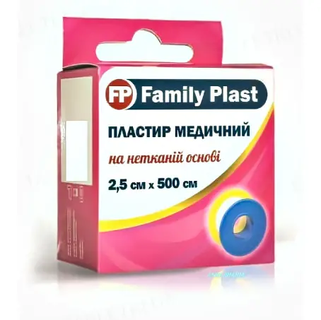 ПЛАСТ. FAMILY PLAST 2,5 х 500 см ткан. подвес.