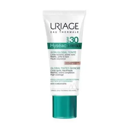 Крем тональный Uriage Hyseac 3-Regul универсальный уход, SPF 30, 40 мл