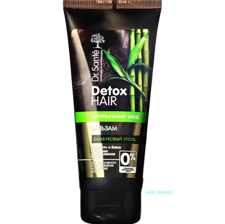 Б/М ДЛЯ ВОЛОС DR.SANTE Detox Hair упругость и блеск 200 мл