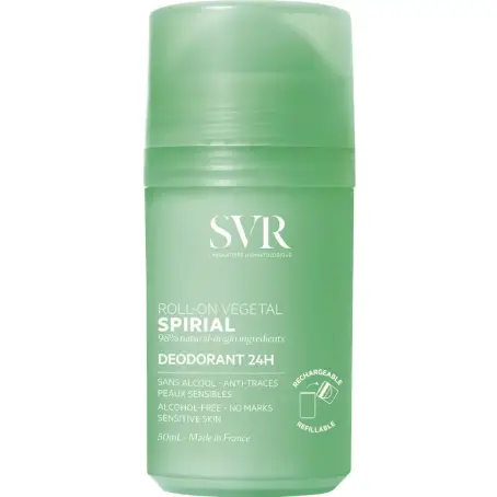 Дезодорант-антиперспирант роликовый SVR Spirial Vegetal 24h, 50 мл