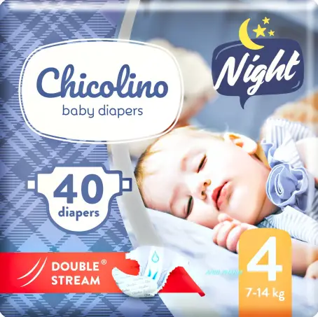 ПІДГУЗ CHICOLINO Night 4 (7-14 кг) №40