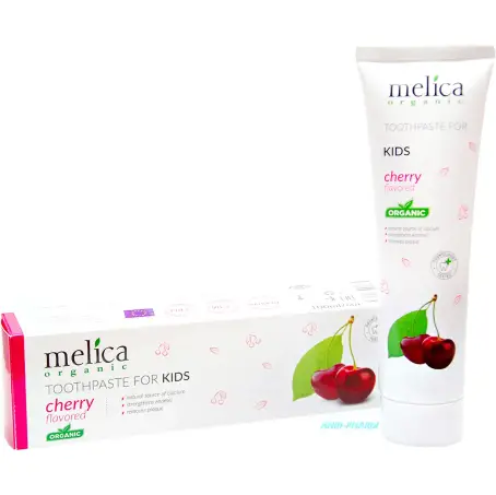 Зубная паста ДИТ. MELICA Organic Вишня 100 мл