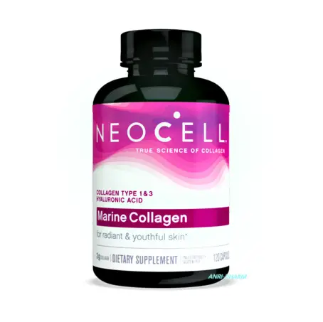 МОРСЬКИЙ КОЛАГЕН І ГІАЛУРОВАНА КИСЛОТА , MARINE COLLAGEN. NEOCELL №120 капс.