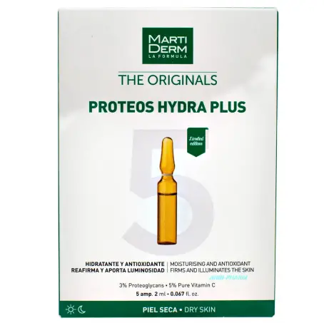 АМПУЛИ ДЛЯ ОБЛИЧЧЯ MARTIDERM PROTEOS HYDRA PLUS 2 мл №5 р-н