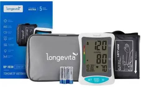 ТОНОМЕТР LONGEVITA BP-103H АВТО