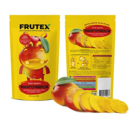 Чипсы фруктовые Мангочипси FRUTEX 35гр