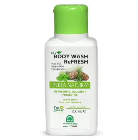 Гель для душа Pura Natura Eco Body Wash Освежающий 250 мл