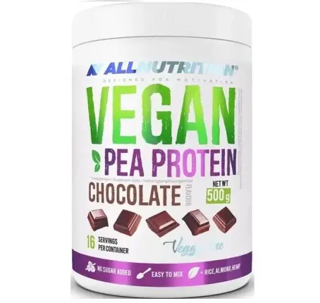 ALLNUTRITION VEGAN PEA PROTEIN шоколад 500 гр.