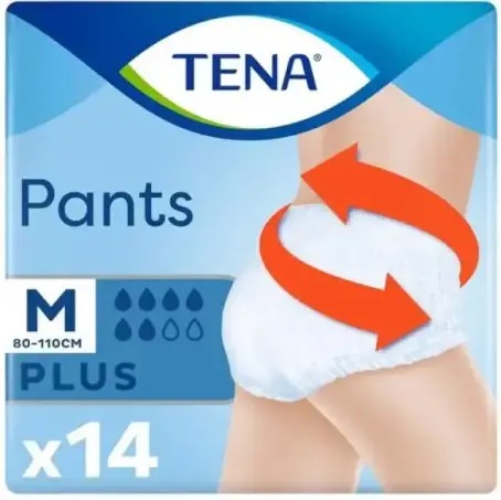 Трусы-подгузники для взрослых Tena Pants Plus, М, 14 шт