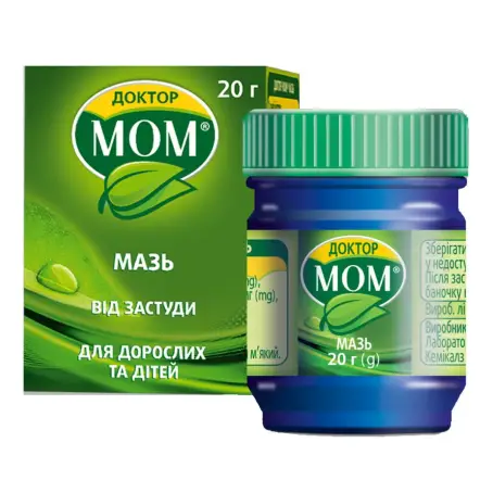 Доктор Мом мазь баночка 20 г