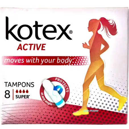 ТАМПОНЫ KOTEX SUPER №8