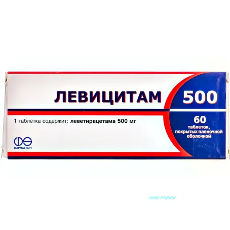 Левицитам 500 мг N60 табл. п/о