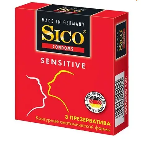 SICO Sensitive Презервативы контурные, №3