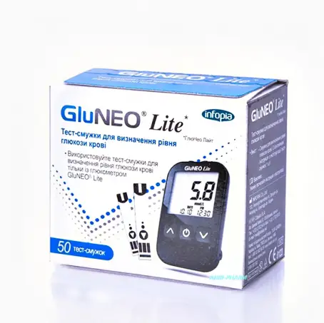 ТЕСТ-СМУЖКИ GLUNEO LITE №50