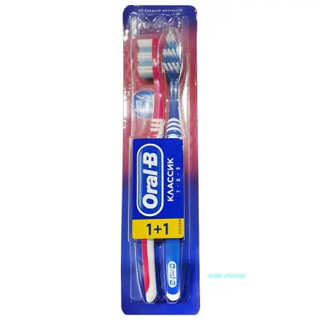 ЩЕТКА ЗУБН. ORAL-B 123 Классик №2 40 средн.