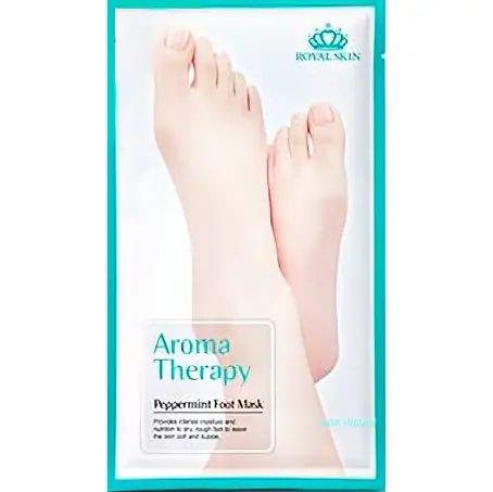 МАСКА ДЛЯ НОГ С ЭКСТРАКТОМ МЯТЫ ROYAL SKIN Aromatherapy peppermint foot mask