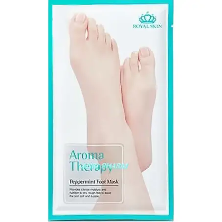 МАСКА Д/НОГ С ЭКСТРАКТОМ МЯТЫ ROYAL SKIN Aromatherapy peppermint foot mask