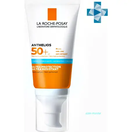 LA ROCHE POSAY АНТГЕЛІОС КРЕМ СОНЦЕЗАХ. для шкіри схильн. до сонячн. неперенос. SPF 50+ 50 мл