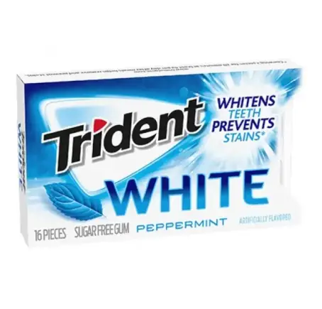 ЖЕВ. РЕЗИНКА TRIDENT white peppermint