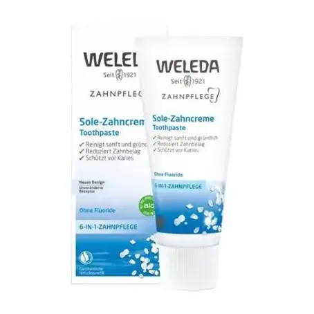 Зубная паста Weleda Salt Toothpaste с минеральной солью, 75 мл