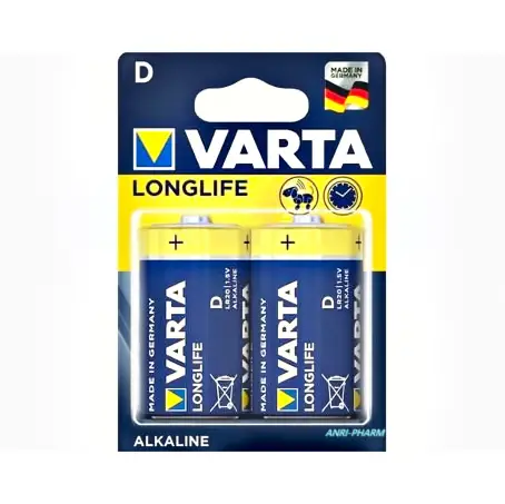 БАТАРЕЙКА VARTA LONGLIFE D LR20 №2