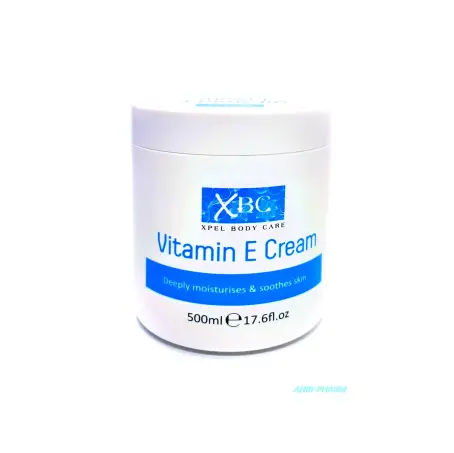 КРЕМ-ЙОГУРТ ДЛЯ ТІЛА XBC Vitamin E заспок. з віт. Е 500 мл