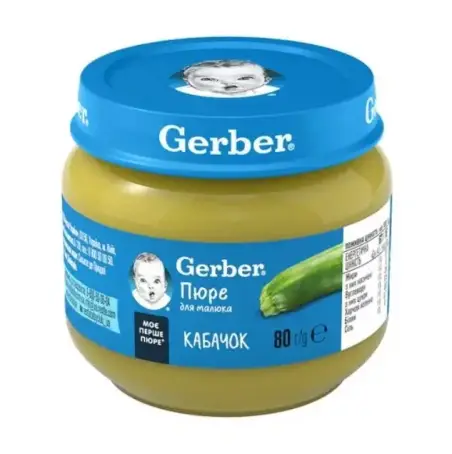 GERBER Пюре Кабачок 80 г