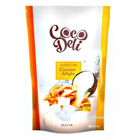 ЧІПСИ COCO DELI КОКОСОВІ солодкi 30 г