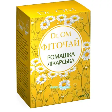 Фиточай DR. OM Ромашка лекарственная 40 г пачка