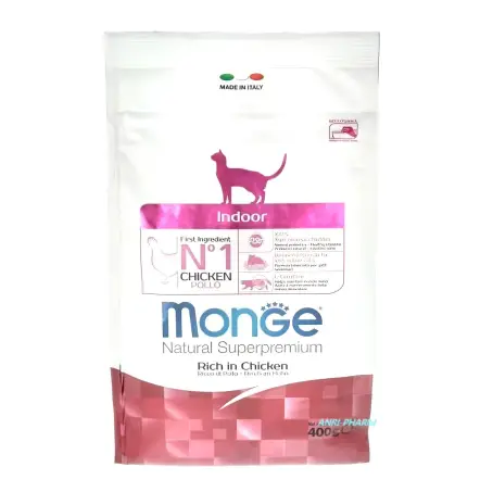 КОРМ ДЛЯ КОТІВ MONGE CAT Indoor 0,4 кг