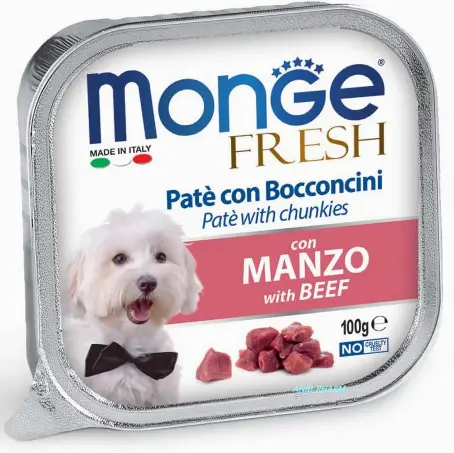 КОРМ ДЛЯ СОБАК MONGE DOG FRESH яловичина 0,1 кг