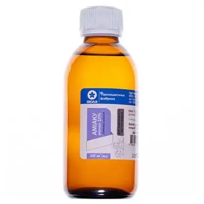 Амиак 10% 200 мл р-н фл.