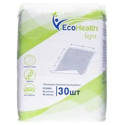 ПЕЛЮШКИ ECOHEALTH LIGHT 60 х 90 см №30