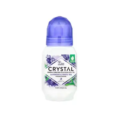 Дезодорант Crystal Lavender & White tea без алюминия, 66мл