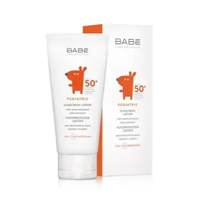 Лосьон солнцезащитный детский Babe Laboratorios Pediatric, SPF 50+, 100 мл