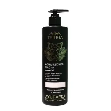 Кондиционер-маска Triuga Ayurveda Professional Home Care Глубокое восстановление и питание, для поврежденных и окрашенных волос, 500 мл