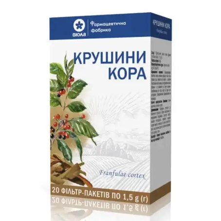 Крушины кора по 1.5 г №20 в фил.-пак.