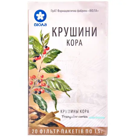 КРУШИНЫ КОРА 1,5 г N20 фильтр-пакет