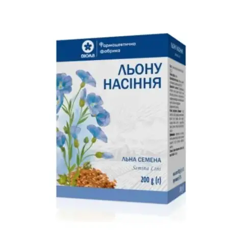 Льна семена по 200 г в пач. с внут. пак.