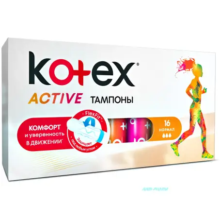 ТАМП. KOTEX Active normal №16